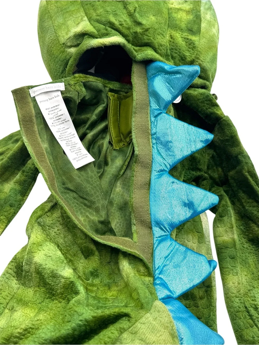 Pottery Barn Kids Halloween Light Up T-Rex Costume Size 4-6 Years - Picture 8 of 16